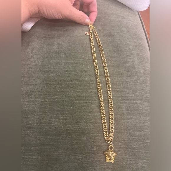 Upcycled Versace charm necklace - Picture 2 of 6